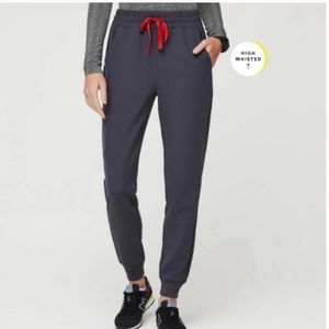 FIGS high waisted Zamora joggers Charcoal NWT